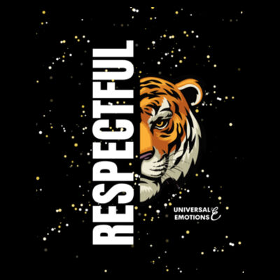 Respectful/Tiger UE - AS Colour Mens Heavy Tee Design