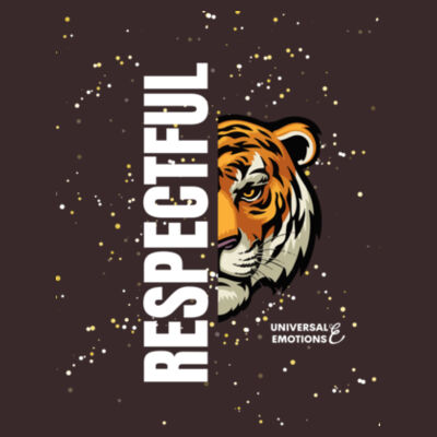 Respectful/Tiger UE - AS Colour Womens Heavy Crew Design