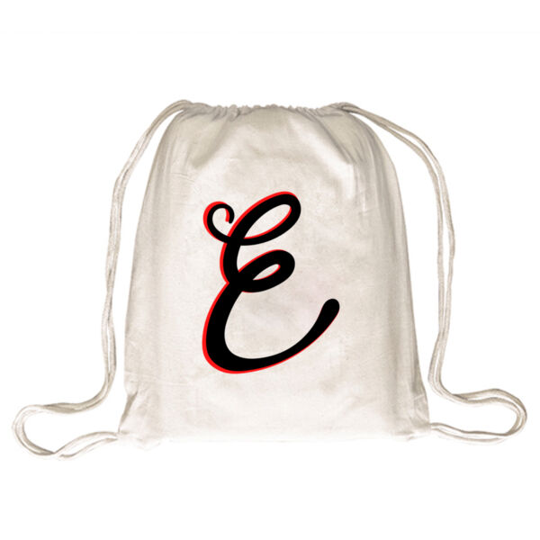 Feeling Red Emotions - Drawstring Backpack Thumbnail