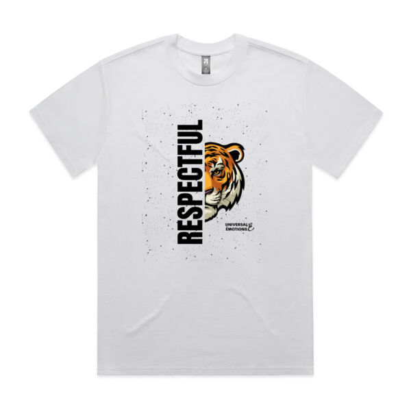 Respectful/Tiger UE - AS Colour Mens Heavy Tee Thumbnail