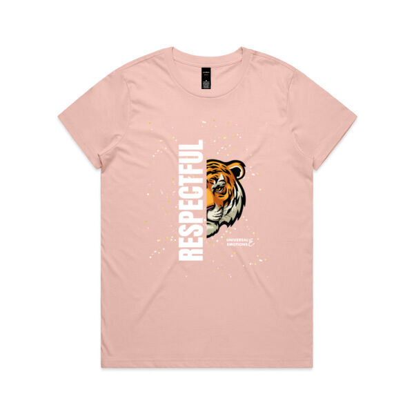 Respectful/Tiger UE - AS Colour Womens Maple Tee Thumbnail