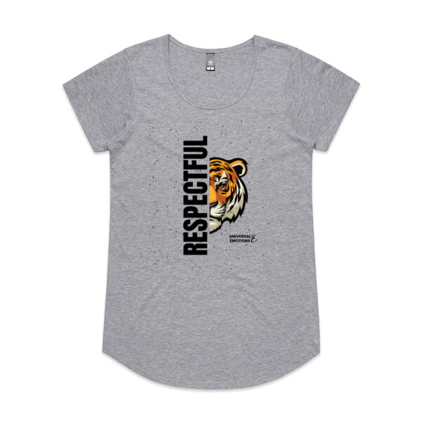Respectful/Tiger UE - AS Colour Womens Mali Tee Thumbnail