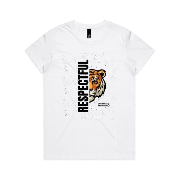 Respectful/Tiger UE - AS Colour Womens Maple Tee Thumbnail