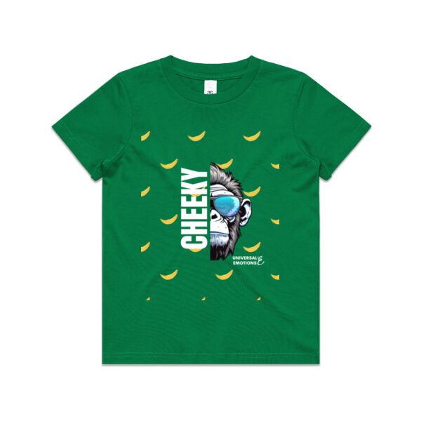 Cheeky/Monkey UE - AS Colour Kids Youth T shirt Thumbnail