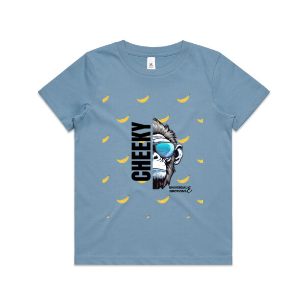 Cheeky/Monkey UE - AS Colour Kids Youth T shirt Thumbnail